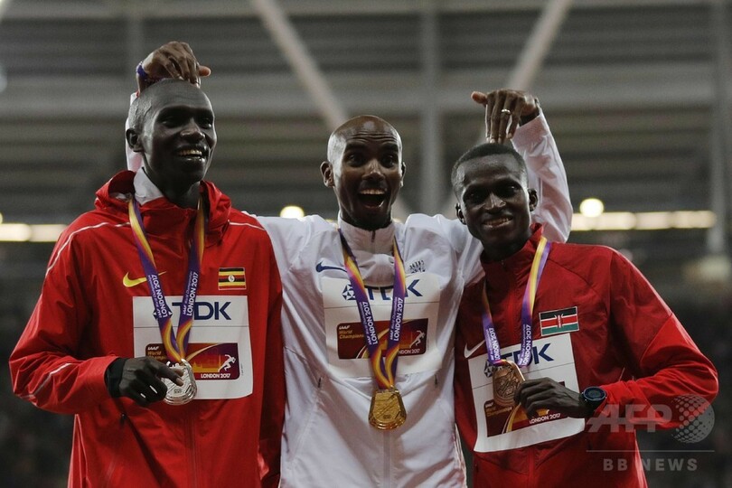 ファラーが1万mを制して10個目の世界タイトル獲得、世界陸上