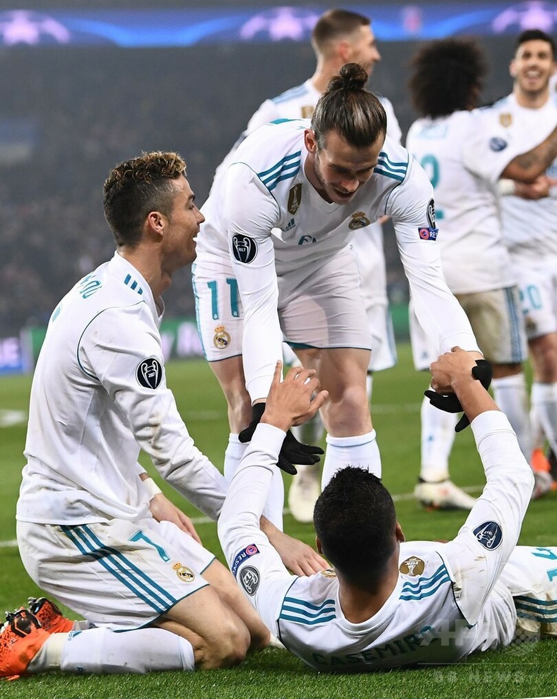 ロナウドが再びゴール、レアルはPSG退け欧州CL8強