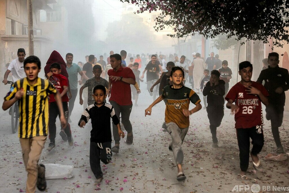 ハマス、国連機関を非難 イスラエルのガザ住民「強制移住」に加担 写真12枚 国際ニュース：AFPBB News