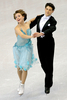 フィギュアスケート四大陸選手権2009、アイスダンス・コンパルソリーダンス（規定、CD）に臨むヴァネッサ・クローン（左）とポール・ポワリエ。（2009年2月4日撮影）(c)AFP/Getty Images/Matthew Stockman