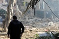 ベイルート南部ハレトフレイク地区。10月上旬のイスラエル軍による空爆後の様子（2024年10月3日撮影）。(c)AFP