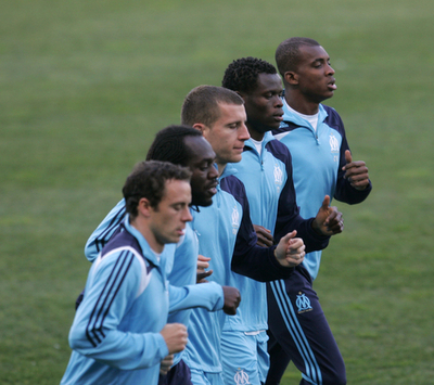 マルセイユ スパルタク・モスクワ戦に向けて最終調整