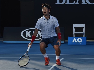 杉田祐一が強豪ソック破る、米国勢は失意の全豪OP初日に