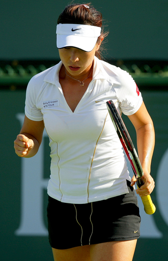 鄭潔 ボンダレンコを降し3回戦進出