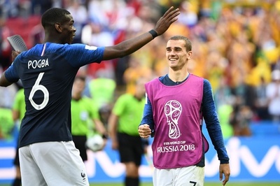 フランスがオーストラリアに勝利　グリーズマンがVAR判定のPK決める