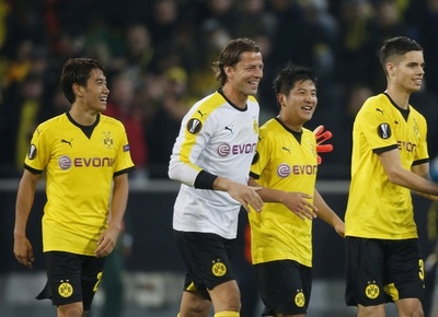 ドルトムントが朴柱昊の活躍で逆転勝利、公式戦10連勝 ヨーロッパリーグ