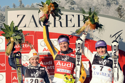 リーシュ 女子回転第5戦を制し3連勝