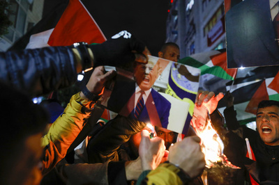 トランプ大統領の中東和平案、世界の反応