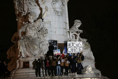 ハッシュタグ「私はシャルリー」、投稿回数500万回突破 仏最多に