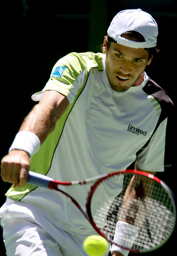 ＜テニス 07全豪オープン＞男子シングルス、ハース ナルバンディアンを逆転で降し準々決勝進出 - オーストラリア