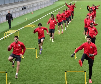 アトレティコがチェルシー戦控え最終調整、欧州CL