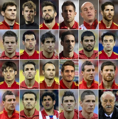 W杯のスペイン代表23人発表、コスタも選出
