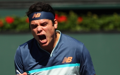 ラオニッチがBNPパリバOP4強入り、ラッキールーザーの快進撃を阻止