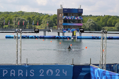 伊のパラボート選手、レース中に電話使い銅メダル失う