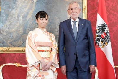 佳子さま、オーストリア大統領を表敬訪問