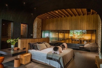 1泊17万円の養豚場ホテル 見どころは「パンダ豚」 中国・浙江省