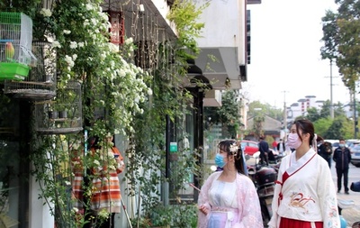 コロナ対策は万全、いにしえの「平江路古街」に活気戻る 中国・蘇州市