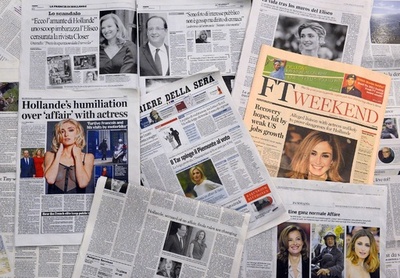 大統領の「不倫」に仏国民は興味なし？「真のファーストレディー」論争も