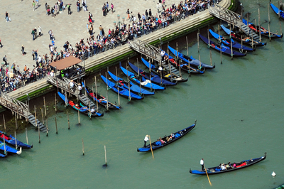 鳥の視点で旅しよう、空から見る水の都ベネチア