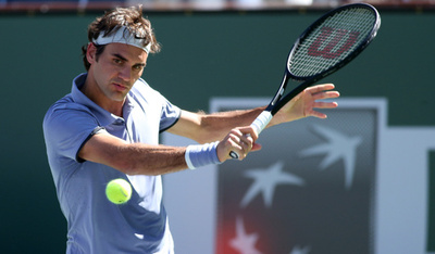 フェデラーがツルスノフを破り3回戦突破、BNPパリバ・オープン