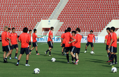 日本代表、オマーン戦に向けて最終調整 W杯アジア最終予選