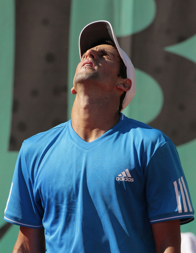 ジョコビッチ コールシュライバーに敗れ3回戦敗退、全仏オープン