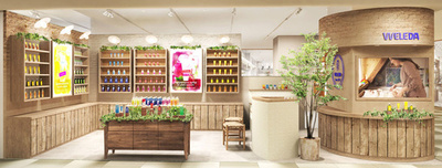 「ヴェレダ」新店舗、東急プラザ銀座にオープン