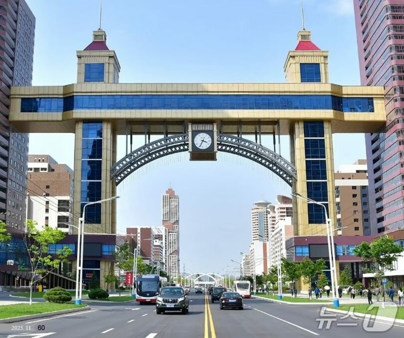 『朝鮮』2025年11月号キャプチャー(c)news1