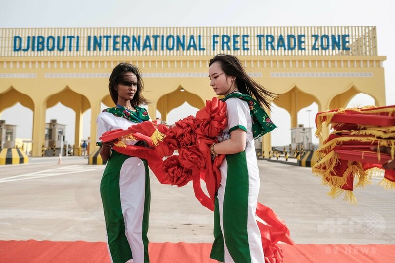 ジブチに アフリカ最大 の自由貿易区が一部完成 翻る中国国旗 写真10枚 国際ニュース Afpbb News