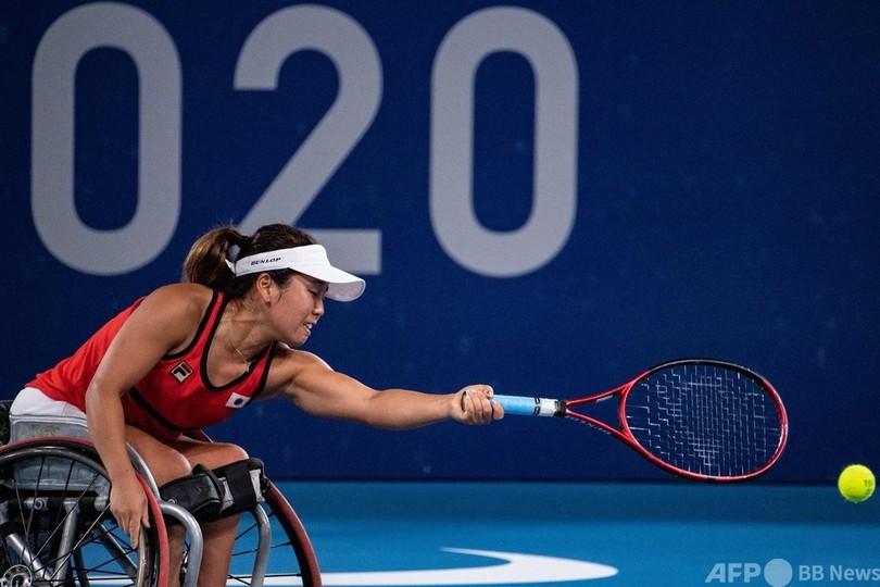 上地結衣、車いすテニス女子日本勢初の銀メダル 東京パラ