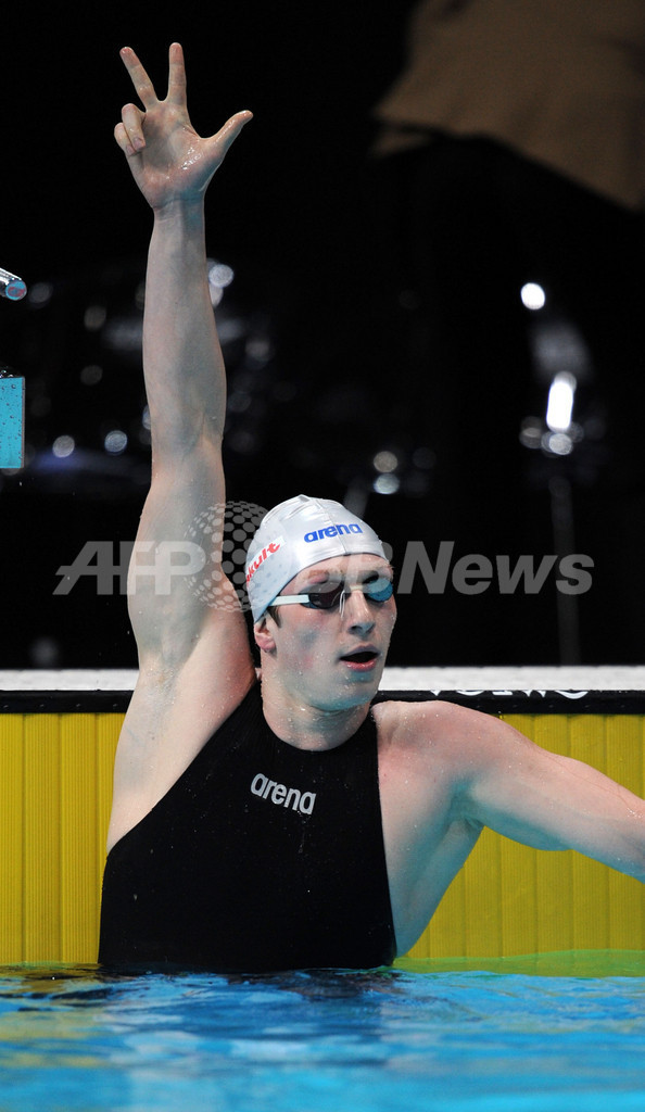 プリルコフ 世界短水路選手権2008・男子400メートル自由形を制す 写真4枚 国際ニュース：AFPBB News