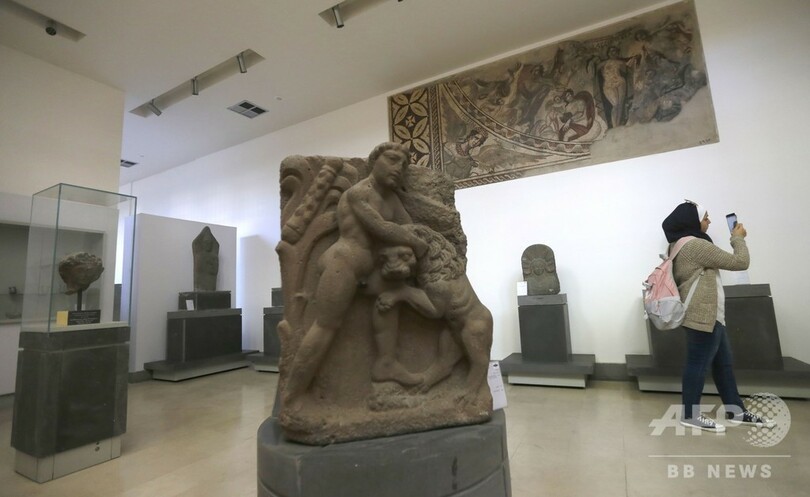 シリア首都の国立博物館、6年ぶり開館  ISが破壊の像も修復し公開