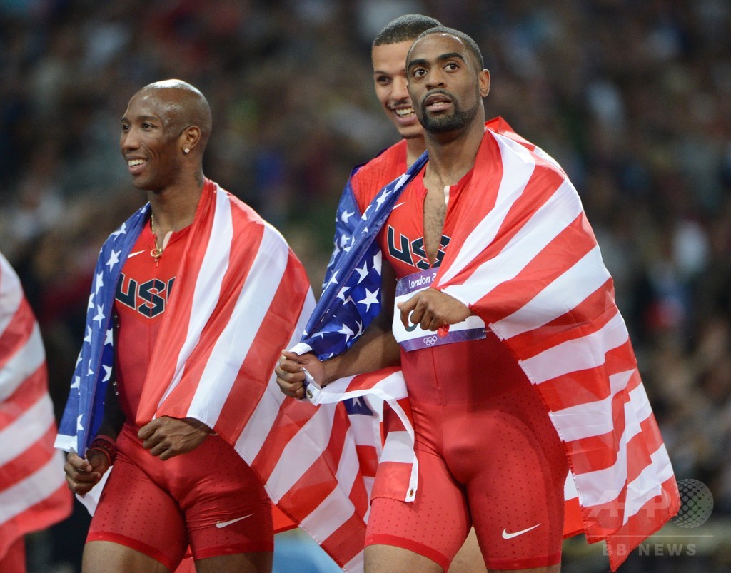 ゲイの薬物違反で米男子リレーのロンドン五輪銀メダル剥奪 ゲイの薬物違反で米男子リレーのロンドン五輪銀メダル剥奪