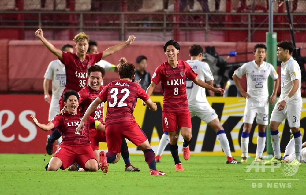 鹿島がacl準決勝初戦制す 内田の劇的弾で逆転勝利 写真13枚 国際ニュース Afpbb News