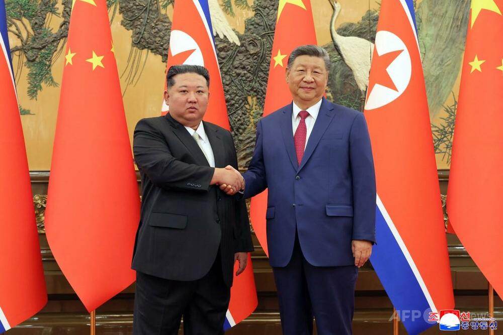 中国の習主席、7年ぶりに北朝鮮訪問へ 6月8日と9日