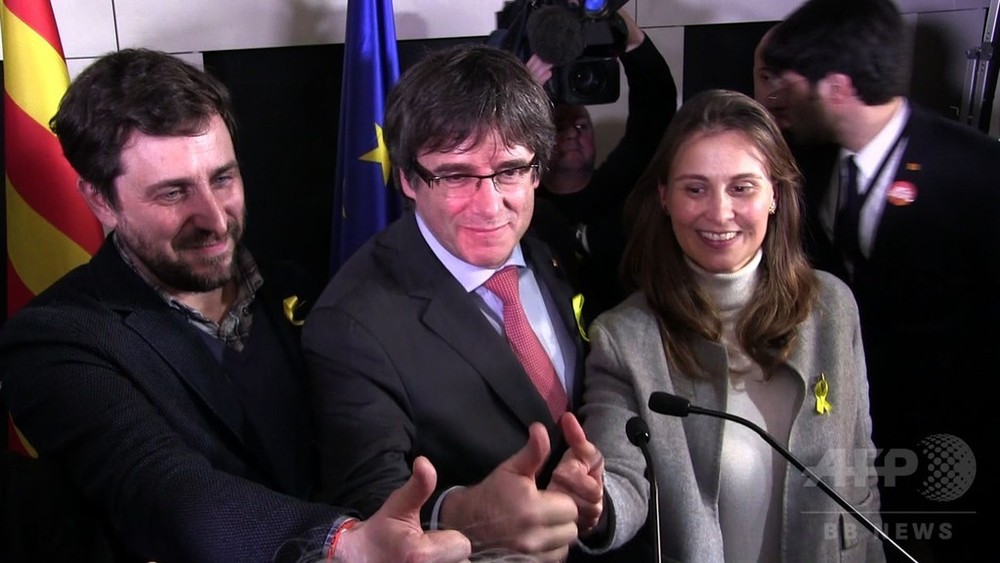 動画:カタルーニャ自治州議会選、独立派が過半数確保 写真1枚 国際ニュース:AFPBB News