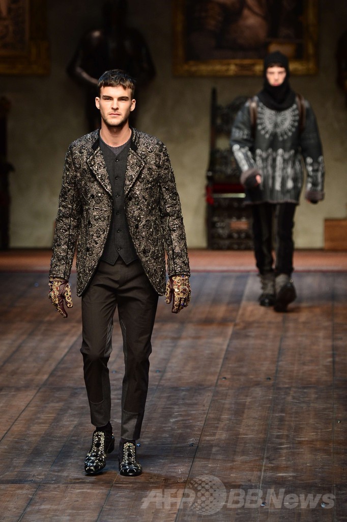 ＜14/15年秋冬ミラノ・メンズコレクション＞ドルチェ＆ガッバーナ