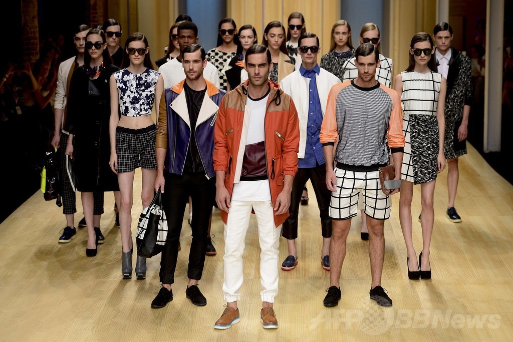 メンズとウィメンズのカラーコントラスト、「Pablo Erroz」15年春夏 080 バルセロナ