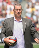 写真は、ジャパンXVのジョン・カーワンHC（%%John Kirwan%%）。(c)AFP/KAZUHIRO NOGI