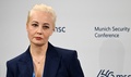 獄死したロシアの反体制派指導者アレクセイ・ナワリヌイ氏の妻ユリア氏（2024年2月16日撮影）。(c)THOMAS KIENZLE / AFP