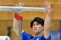 都内で練習に臨む体操男子の橋本大輝（2024年6月21日撮影）。(c)Kazuhiro NOGI / AFP