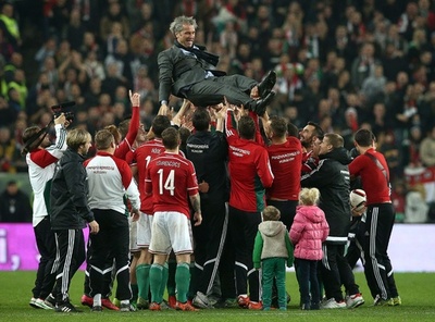 ハンガリー、30年ぶりに主要国際大会の本大会出場へ 欧州選手権