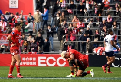 サンウルブズがレッズに敗戦、16点リードから痛恨の逆転負け