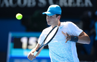 トミック、3回戦でフェデラーと対戦へ 全豪オープン