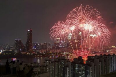 ソウル花火大会でホテル代高騰…1泊600万ウォン、観覧場所の貸し出しも