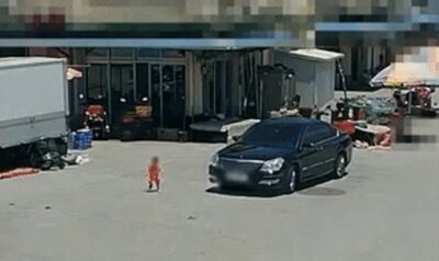 15カ月赤ちゃんをひき逃げ、運転手「気づかなかった」…韓国・大きな外傷なし