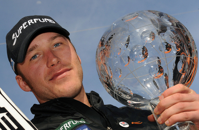 W杯総合優勝のミラー スポンサー主催のセレモニーに出席