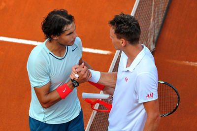 ナダルがベルディハを下し決勝進出、イタリア国際