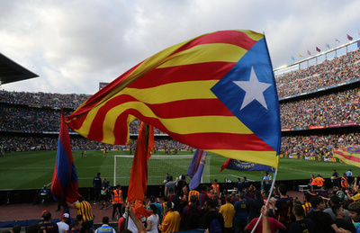 FCバルセロナ、カタルーニャ独立旗の持ち込み禁止処分を非難