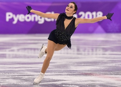 フィギュア女子SPで3位のオズモンド、平昌五輪